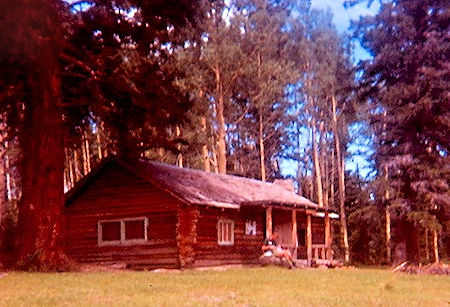 Crooked Creek Cabin in 1966 - Dana Bonstrom photo